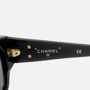 CHANEL | Accessories | Chanel 453 Cc Logo Black Sunglasses 